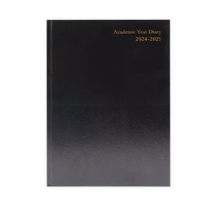 Academic Diary DPP A5 Black 2024-25