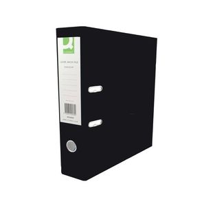 Q Leverarch File A4 Poly Black