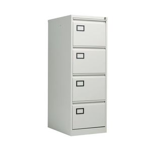 Grey 4 Drawer Filing