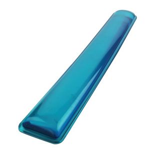 Q Connect Clear Gel Wrist Rest Blue