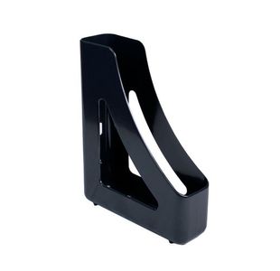 Q Connect Executive Magazine Rack Black