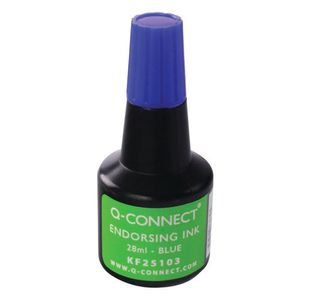 Q-Connect Endorsing Ink 28Ml Blue