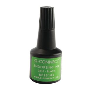 Q-Connect Endorsing Ink 28Ml Black