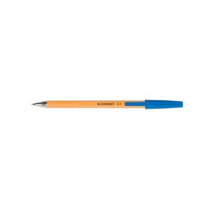 Q Connect Ballpen Fine Blue