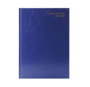 Academic Diary WTV A4 Blue 2024-25