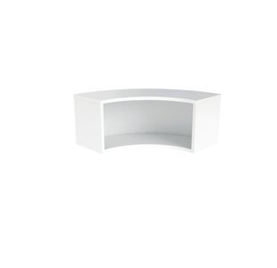 Jemini Rcpn Modr Corner Riser White