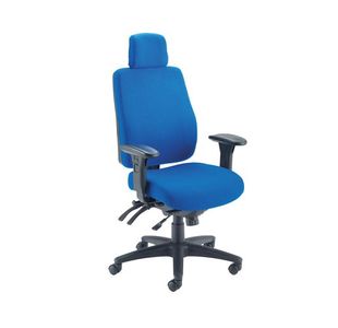 FF Avior Elbrus Hback Operator Chair Blu