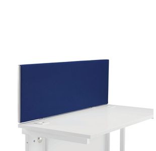 Fr First Desk Screen 400H X 1200W Blue