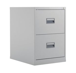 Talos 2 Drw Filing Cab Grey