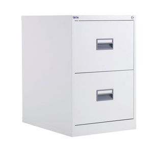 Talos 2 Drw Filing Cab White