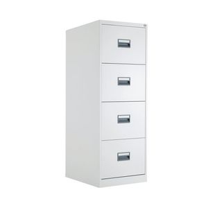 Talos 4 Drw Filing Cab White