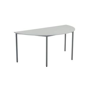 Ff Jemini Semi Circular Table W1600 Wht