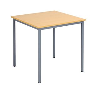 Serrion Square Table 750mm Oak