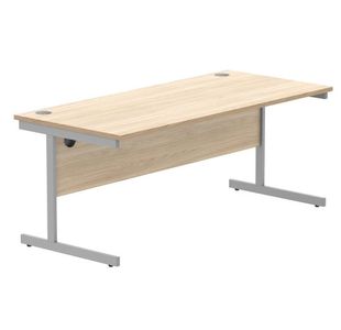 Astin Rect Desk 1800x800x730mm Oak