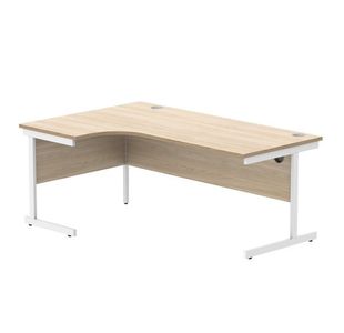 Astin Rdl LH Desk 1800x1200x730 Oak