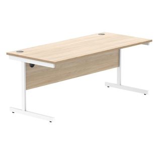 Astin Rect Desk 1800x800x730mm Oak