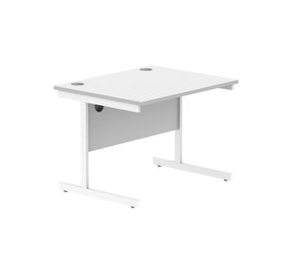 Astin Rect Desk 800x800x730mm Wht