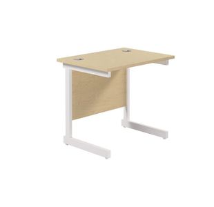 Ff Jemini 800 Rect Desk Maple/White