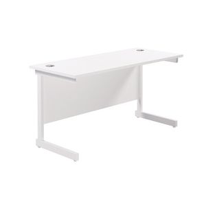 Jemini 1200 Rectangular Desk White