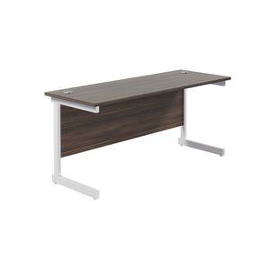 Ff Jemini 1600 Rect Desk D/Wlnt/Wht