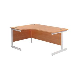 Jemini Rdl LH Cantilever Desk Beech