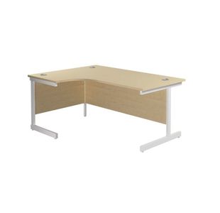 Jemini Rdl LH Cantilever Desk Maple