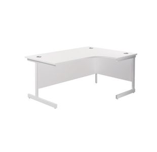 Jemini Rdl RH Cantilever Desk White