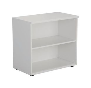 First 1 Shelf Wooden Bookcase White