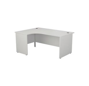 Jemini Rdl LH Desk Panel White