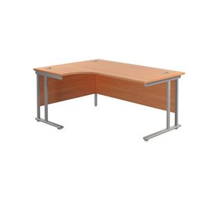 Jemini Rdl LH Cantilever Desk Beech