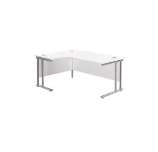 Jemini Rdl LH Cantilever Desk N/Oak