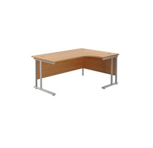 Jemini Rdl RH Cantilever Desk N/Oak