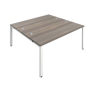 Jemini 2P Bench Desk 1200 Grey Oak