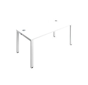 Jemini 1P Bench Desk 1600x800 White