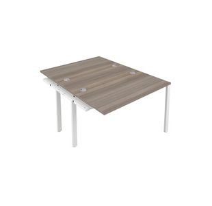 Jemini 2P Ext Bench Desk Grey Oak