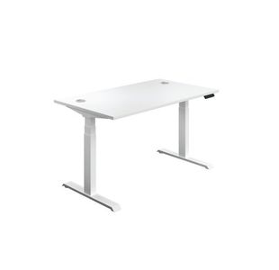 Ff Jemini Sitstand 1400X800 Wht/Wht