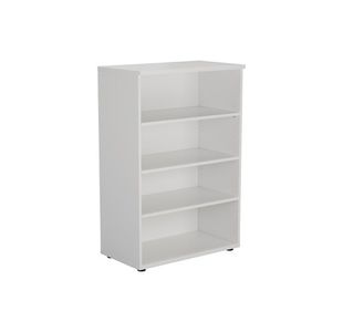 Jemini Wdn Bookcase 800x450x1200 Wht