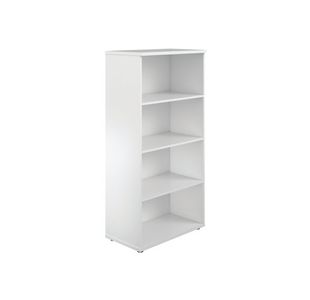 Jemini Wdn Bookcase 800x450x1600 Wht