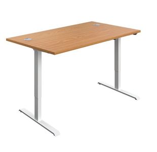 Jemini Sit/Stand Desk 1200X800 Noak