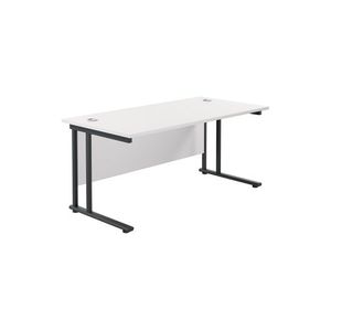 Jemini DU Rec Dsk 1600x800 Wht/Blk