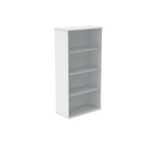 Polaris Bookcase 3Shlf 1592H Arc Wht