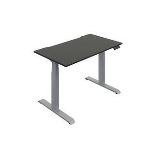 Okoform Sit/Stand Htd Dsk 1600mm Blk