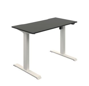 Okoform Sit/Stand Htd Dsk 1200mm Blk