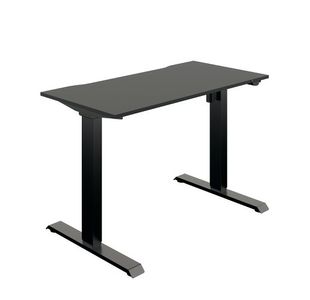 Okoform Sit/Stand Htd Dsk 1200mm Blk