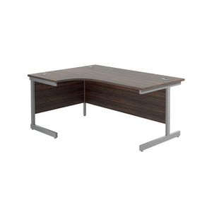 Jemini Radial LH Desk and Dskh Ped