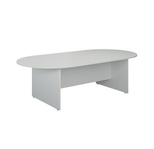 Jemini D-End Meet Table 1800 White