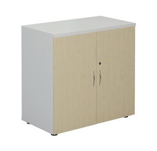 Jemini Cupboard 800x450 White/Maple