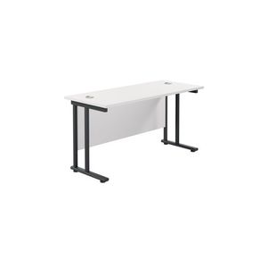 Jemini DU Rec Dsk 1200x600 Wht/Blk