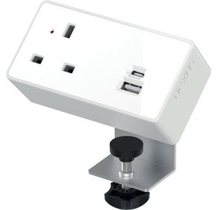 Nexus On Desk Power Module White