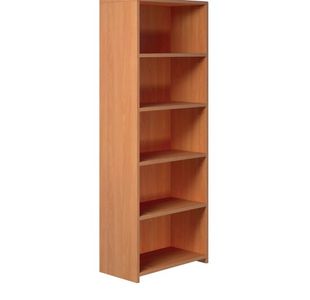 Serrion Prem Bookcase 2000mm Ell Bch